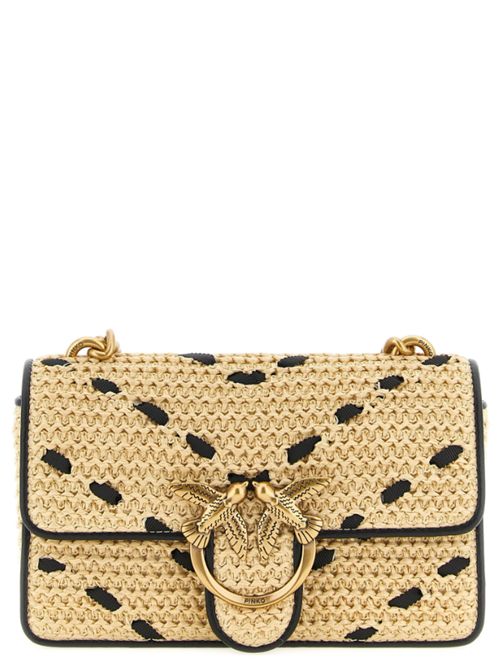 LOVE ONE MINI PINKO | 104550.A1RLHZ3Q PAGLIA/NERO-ANT. GOLD